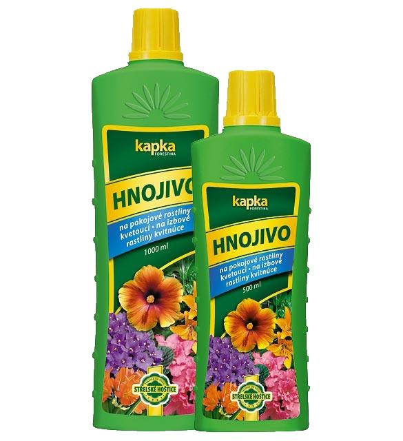 Kapka na izbové rastliny kvitnúce